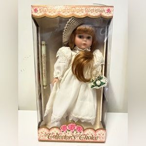 New beautiful porcelain Doll